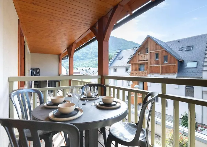 Apartment Duplex Centre-ville Avec Piscine Et Wifi - Fr-1-296-395 Saint-Lary-Soulan